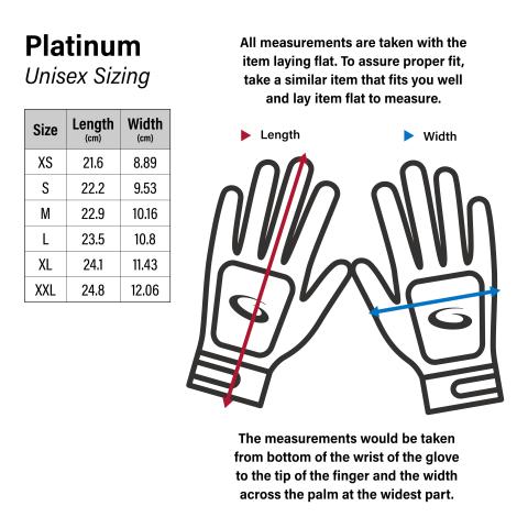Goldline Platinum Unisex Curling Gloves